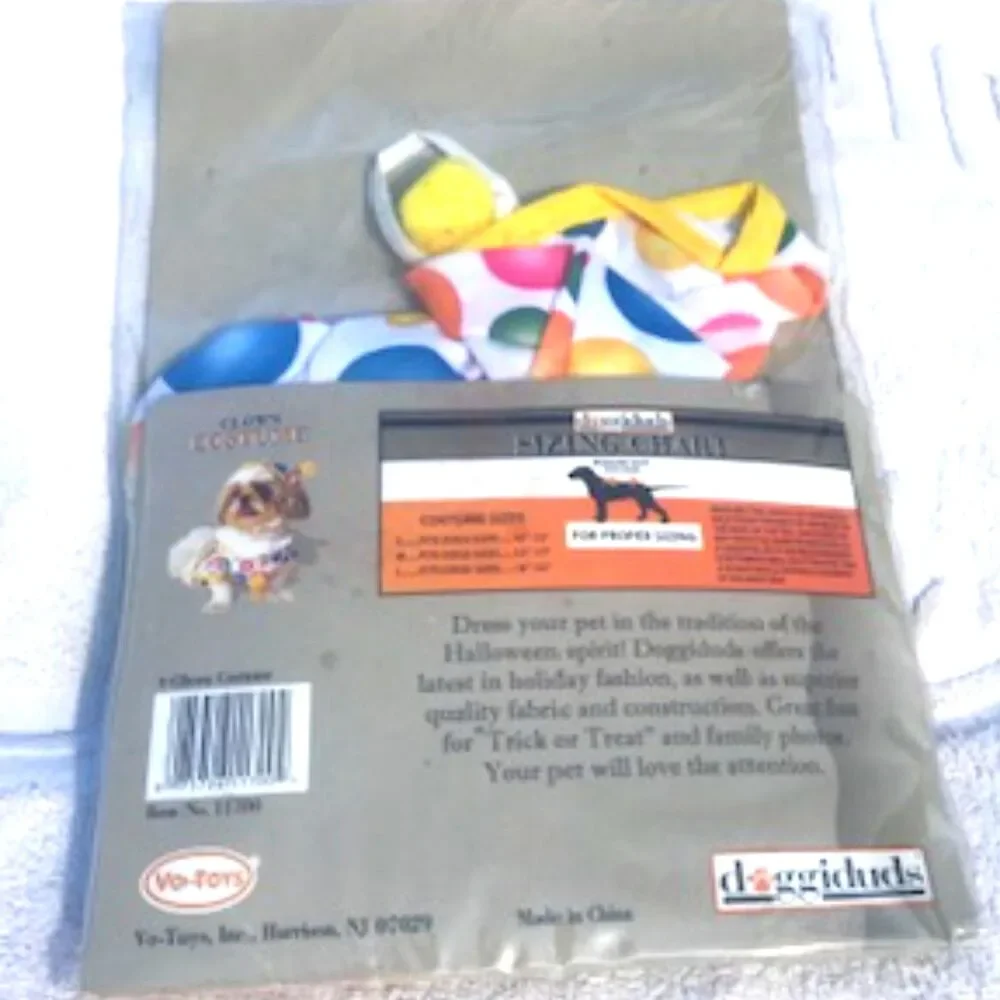 Size: Small Doggie Halloween Costume . 